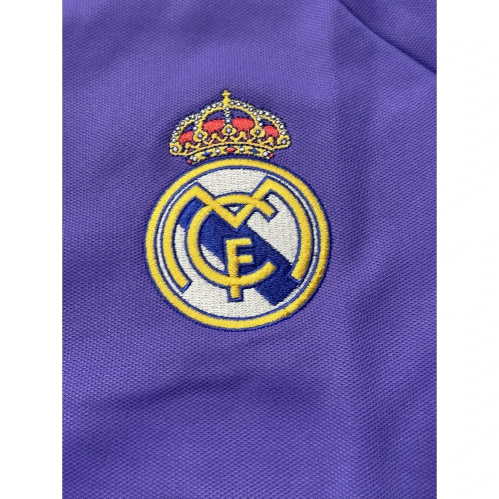 Adidas Real Madrid Lifestyler Track Jacket Men's 2XL Purple White KC7790 Soccer